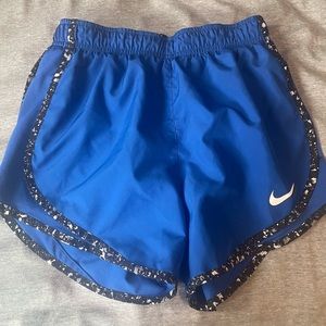 Blue Dri-fit nike shorts